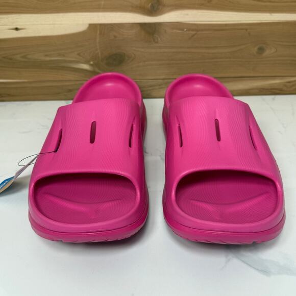 Hoka Ora Recovery Slide 3 Pink Yarrow Comfort Slip On Sandals US W 16/ M 14 - Picture 10 of 12
